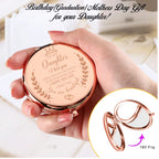 Soulpetals Daughter Gift From Mom, Birthday Gifts For Daughter Adult,Gifts For Daughters From Mothers,Graduation Gifts Daughter