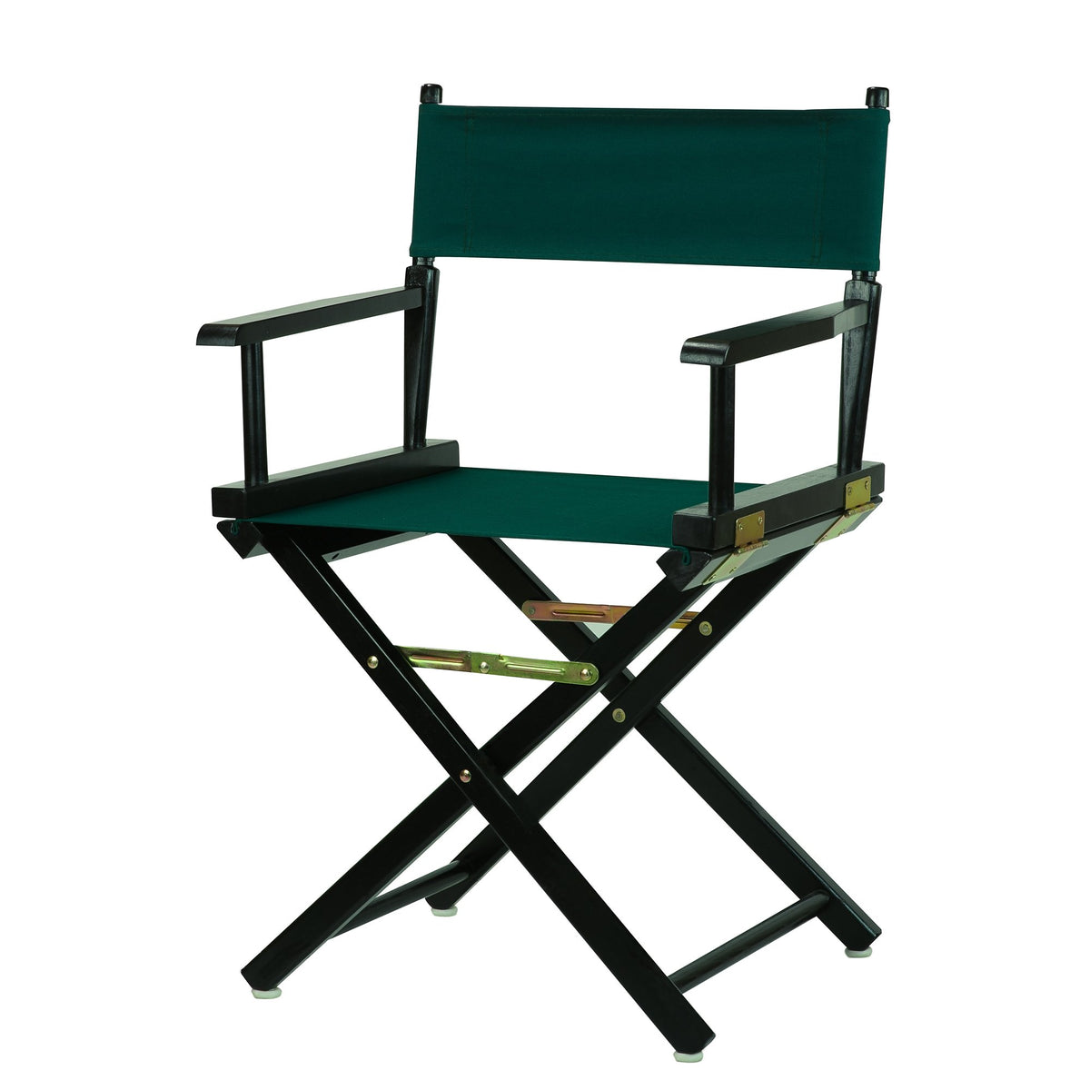 Casual Home 18&quot; Director'S Chair Black Frame With Hunter Green Canvas