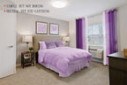 G2000 Sheer Curtains & Drapes 95 Inches Long Purple And White Ombre Curtains For Bedroom Living Room Window Curtains Light Filte