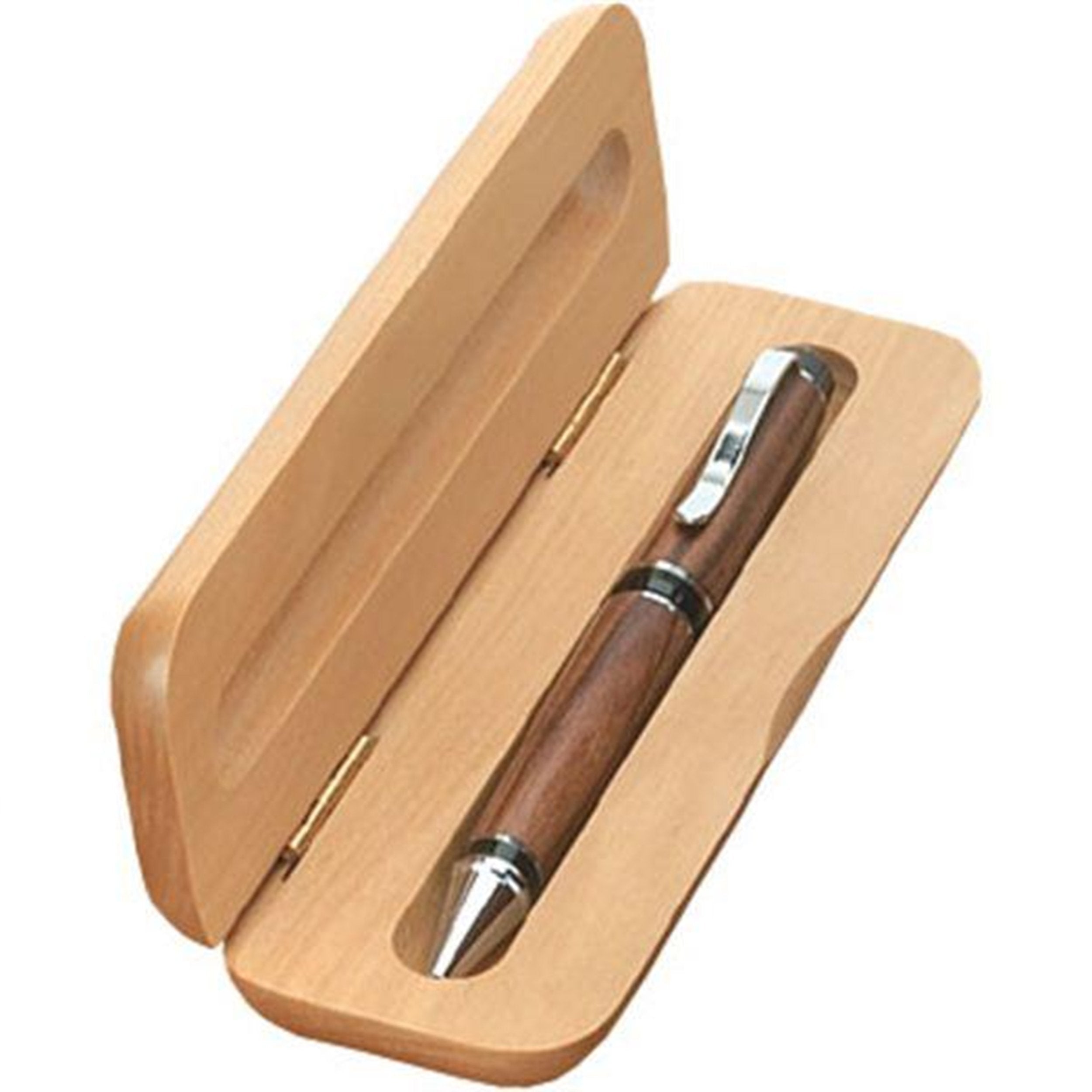 Woodriver Single Pen Presentation Case Maple