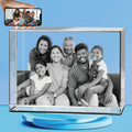 3D Crystal Photo, Personalized Gift With Your Own Photo, Unique Fathers Day Gift,Birthday gifts for women,Memorial Present-X-Lar
