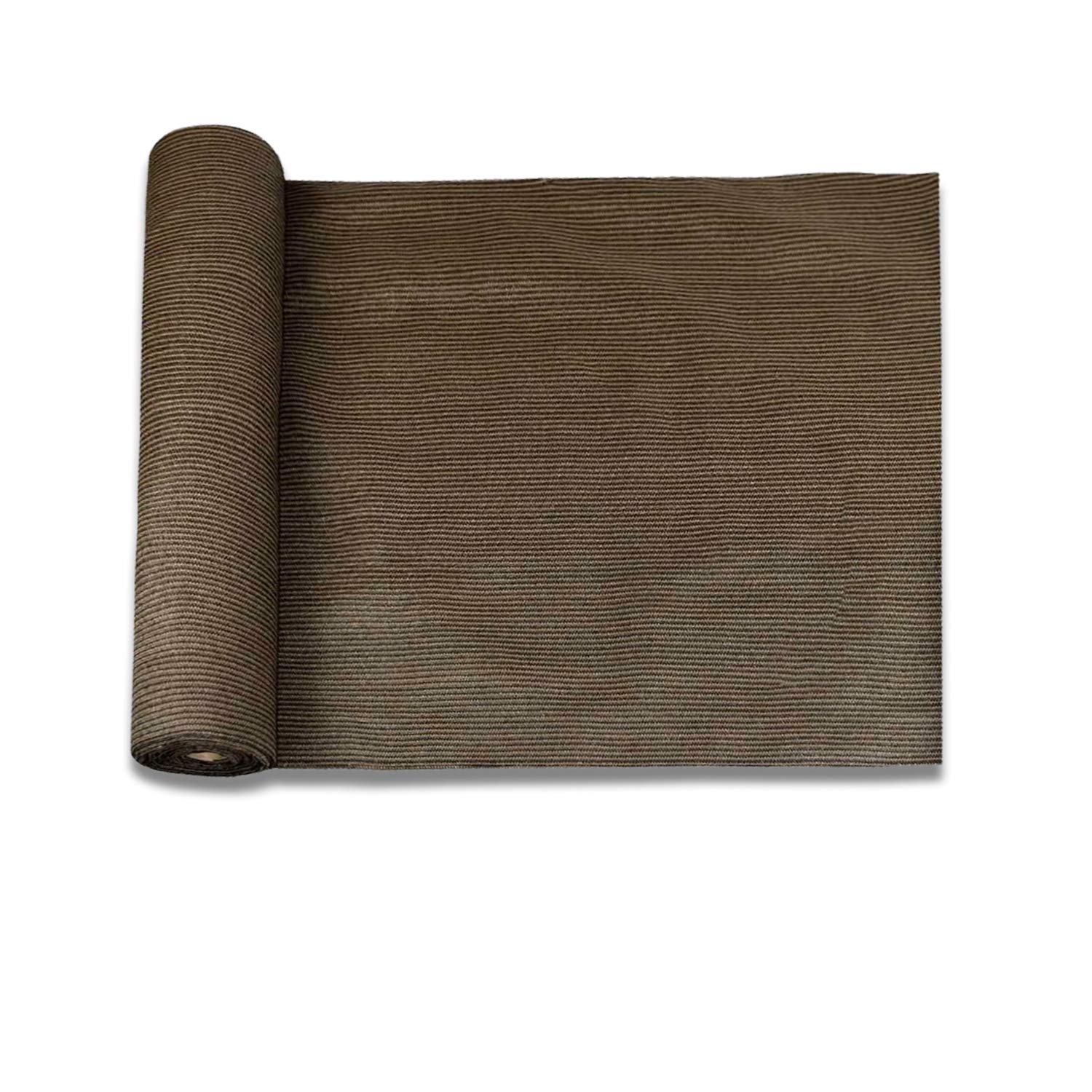 E&K Sunrise 12' X 55' Sun Shade Fabric Roll Outdoor Sun Shade Cover For Pergola Backyard Garden Patio Deck Greenhouse (Brown)