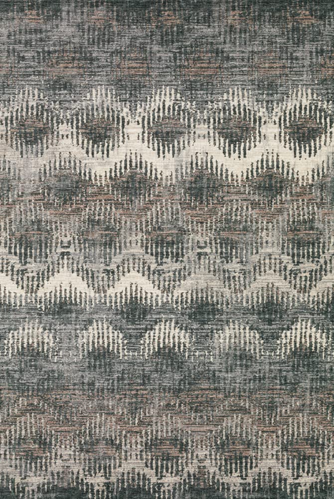 Dalyn Rugs Brisbane Br9 Dynamic Chevron Midnight 5' X 7'6"