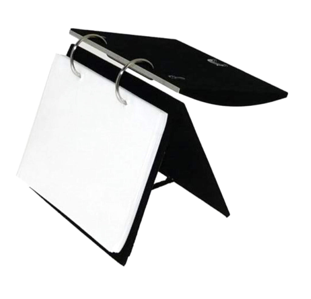 Photo Frames Silver Colour Free Standing Flip Album - Holds 50 Of 6 X 4 Inch Photos