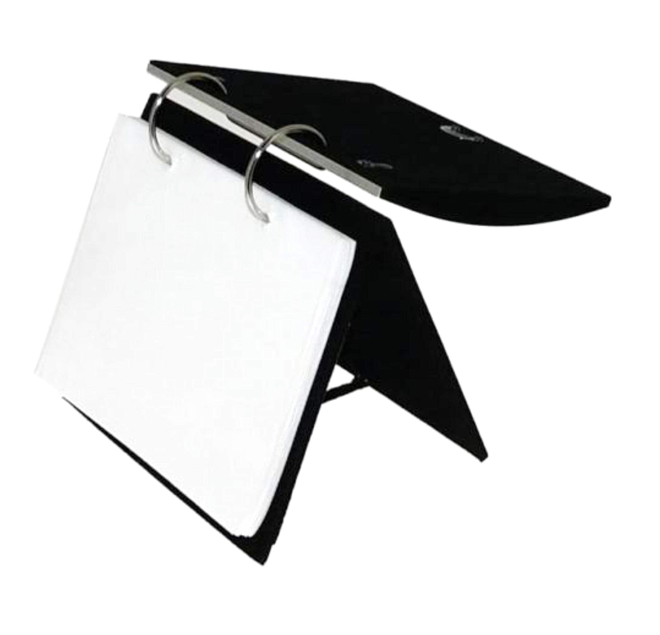 Photo Frames Silver Colour Free Standing Flip Album - Holds 50 Of 6 X 4 Inch Photos