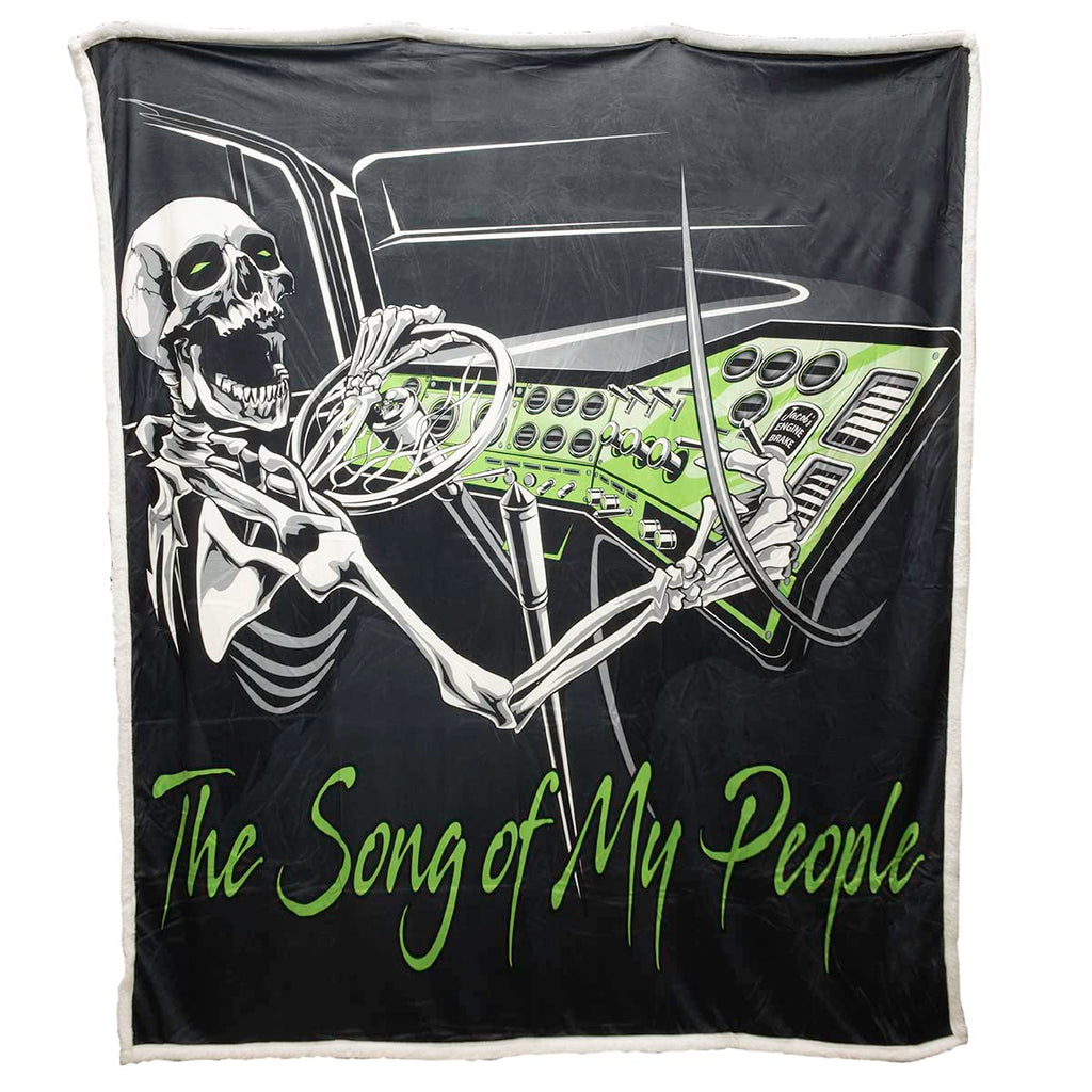 Diesel Life License DL02SONG Song Of My People Sherpa Throw