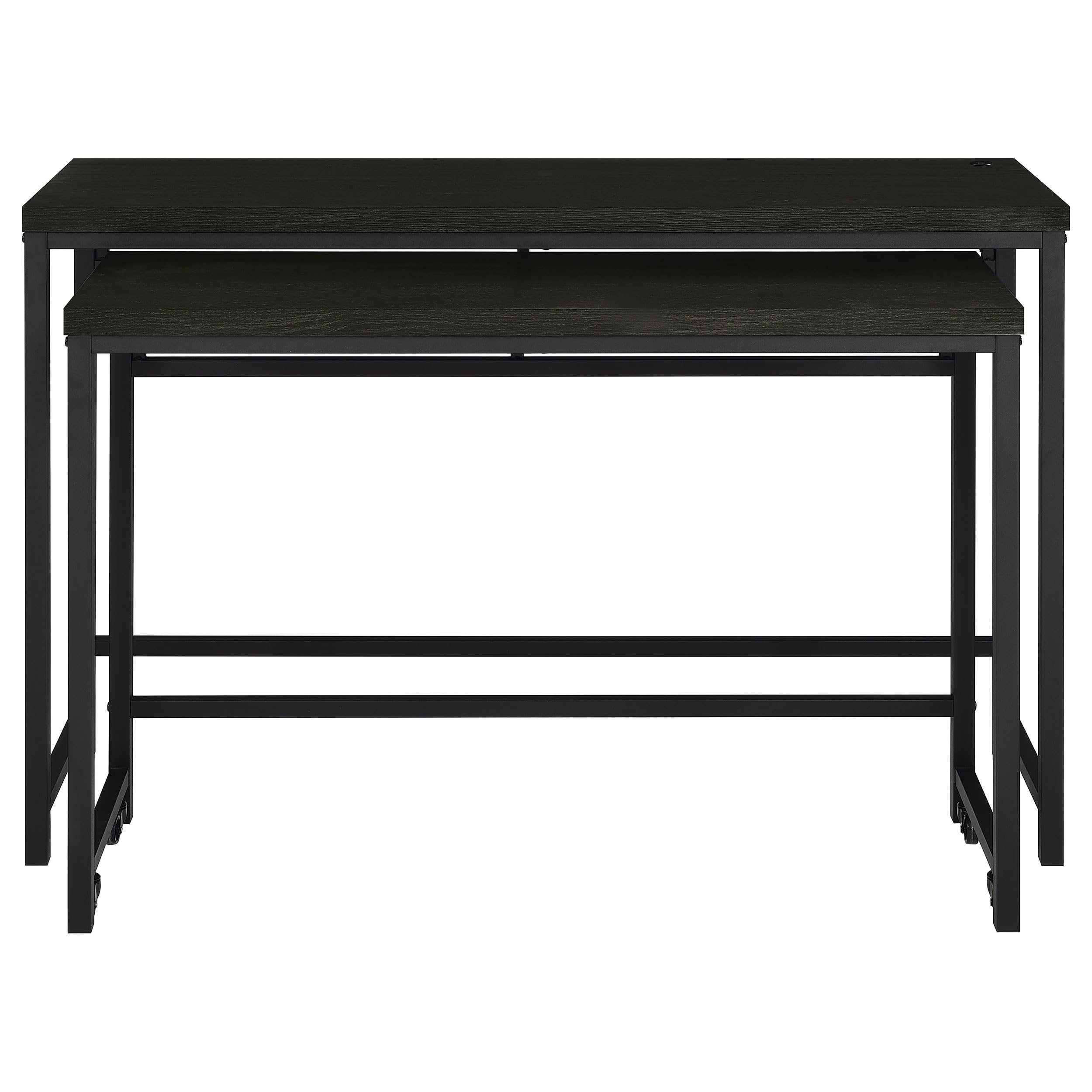 Coaster Home Furnishings Hawes 4-Piece Multipurpose Counter Height Table Set Black