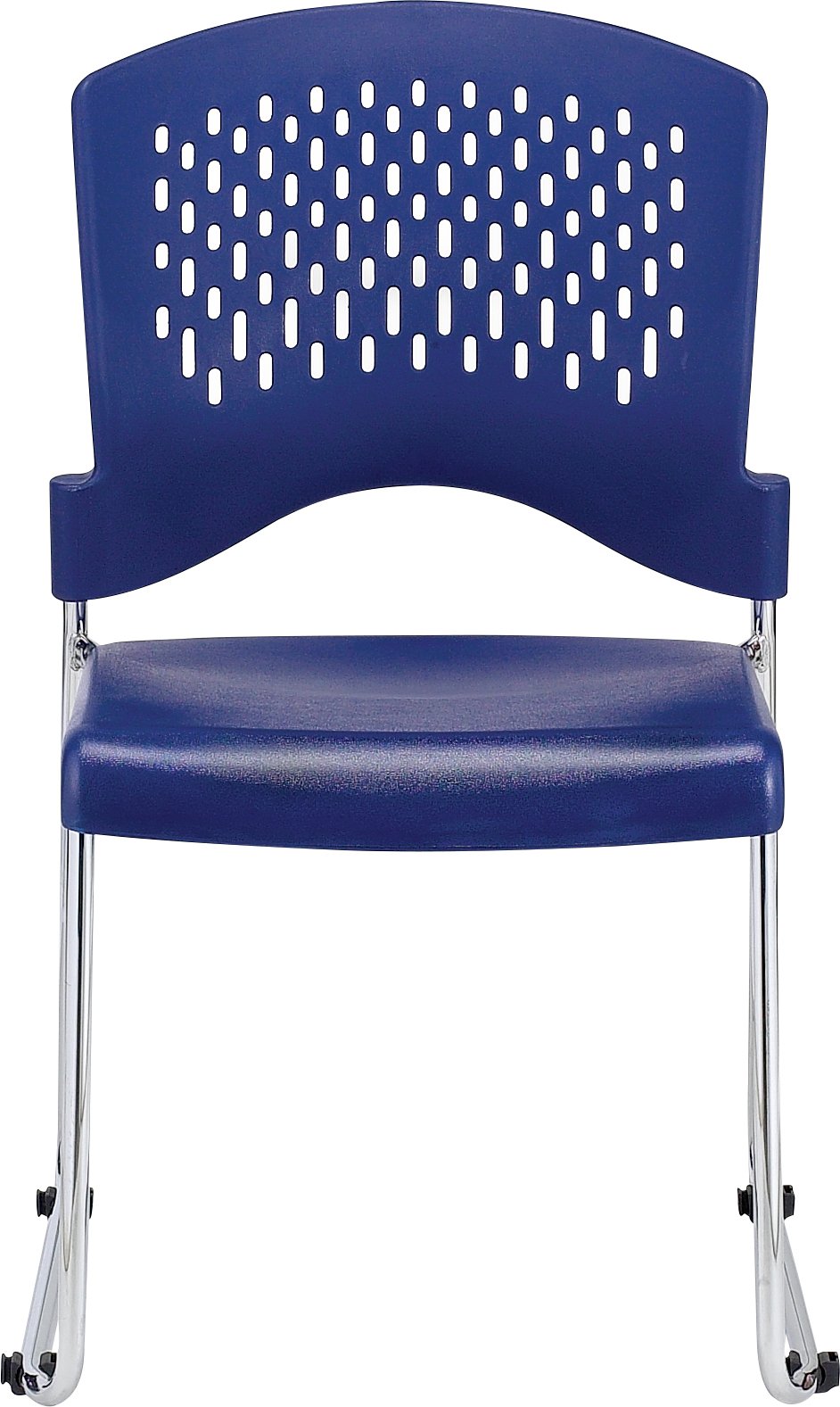 Eurotech Seating Aire Plastic Stackable Chair, Navy