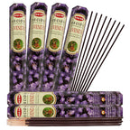 Trumiri Incense Stick Holder Bundle With Hem Precious Lavender 20G Incense Sticks - Pack Of 6 (Approx 120 Sticks)