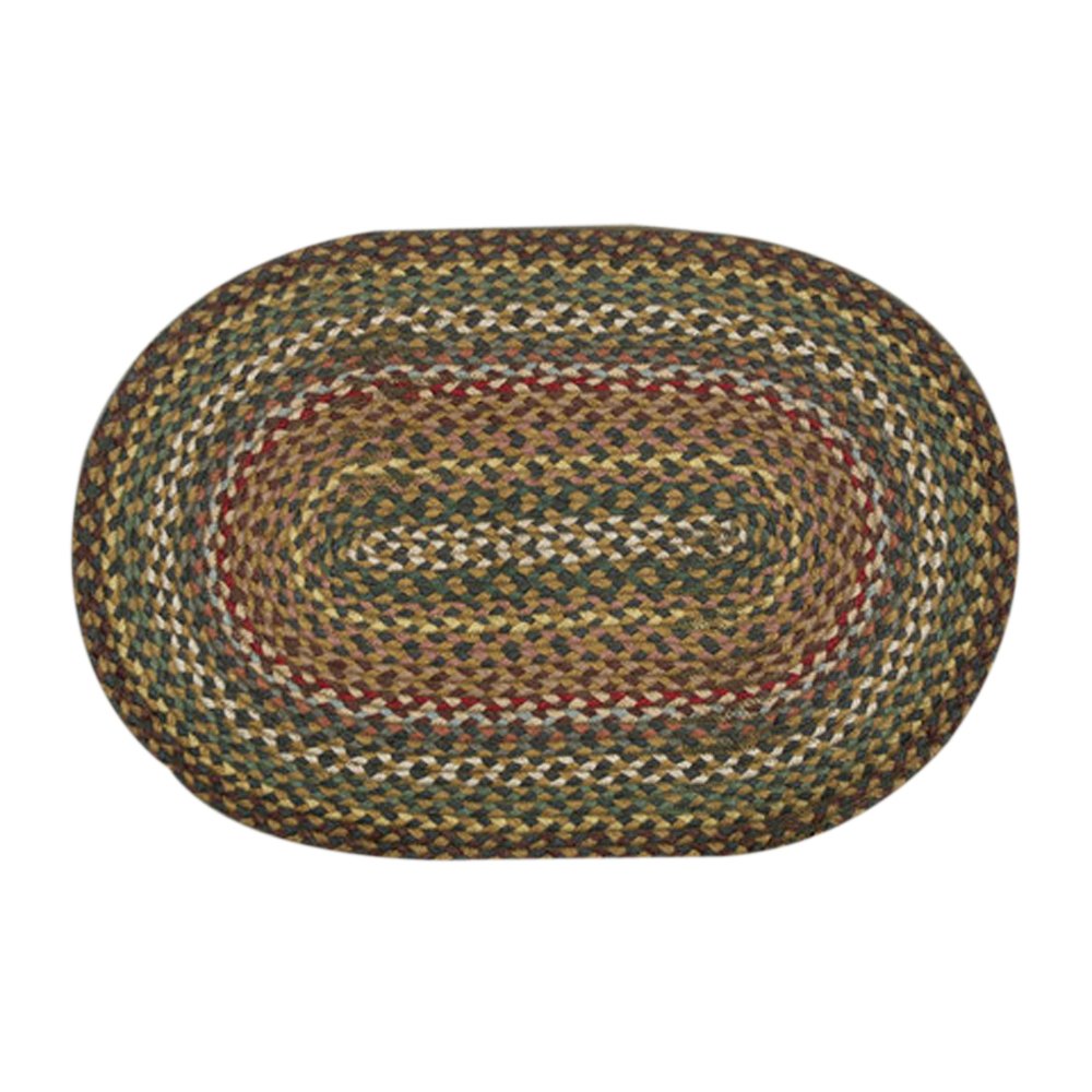 Earth Rugs Rug, 3 x 5, Fir/Ivory