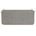 Funhome Outdoor Bench Cushion Covers,48' X 18' X 3', No Insert! Patio Cushion Covers Replacement For Outdoor Furniture,Water