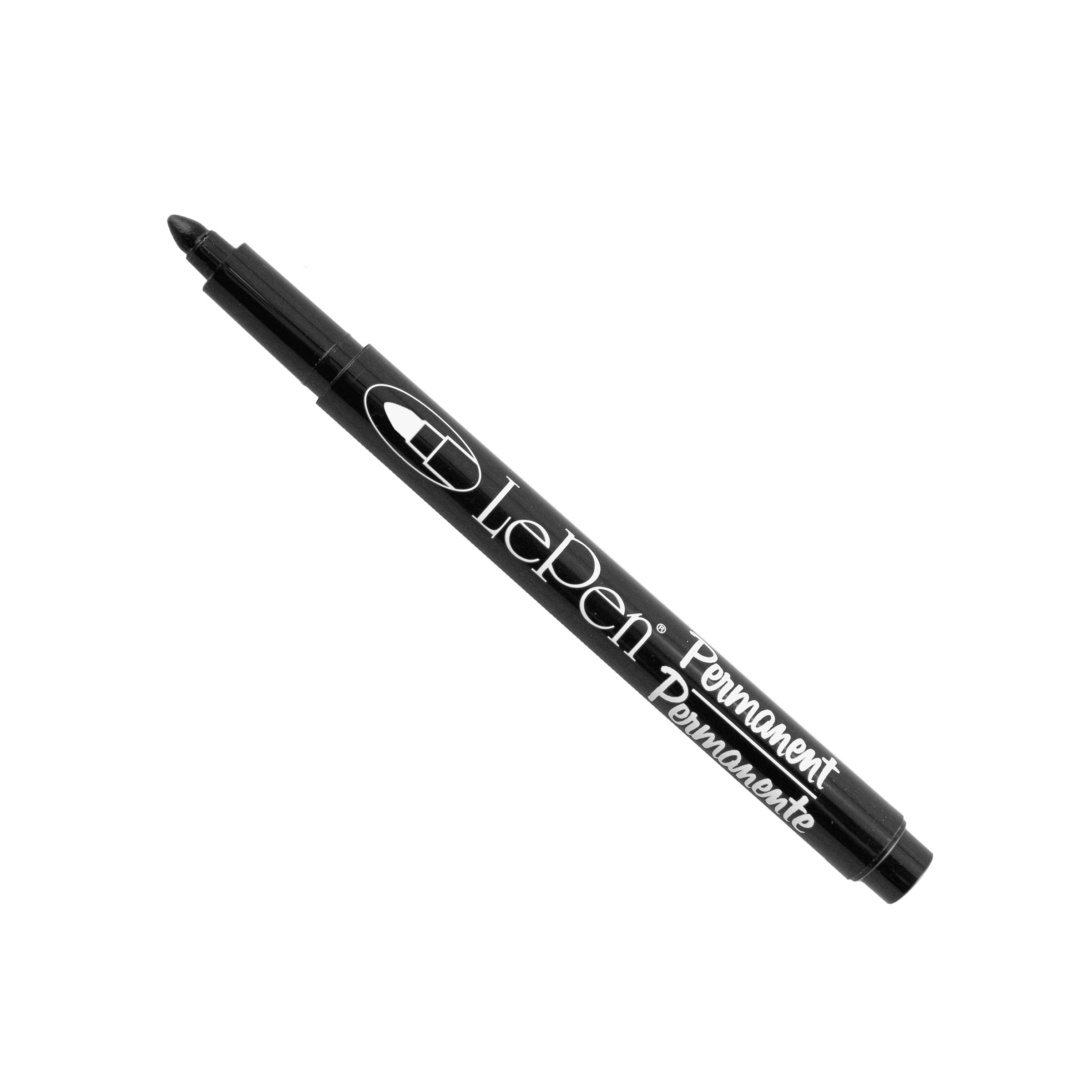 Uchida Of America 4230-C-1 Le Pen Permanent Bold Point Pen, Black