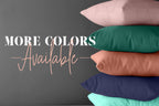 Elegant Comfort 4-Pack Solid Pillowcases 1500 Premium Hotel Quality Microfiber - Smooth Weave, Wrinkle And Fade Resistant, Easy Slip-On, 4-Piece Set, Standard/Queen Pillowcase, Marine Teal