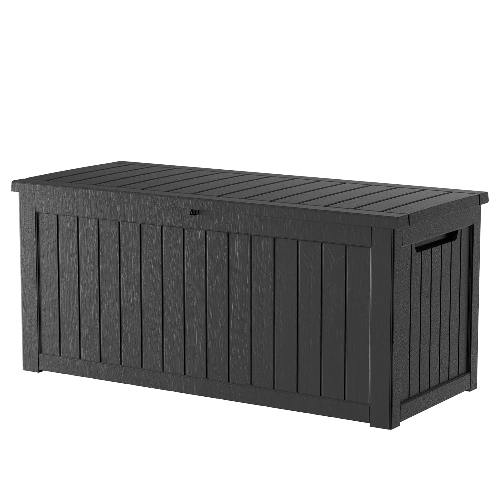 Tarkari 230 Gallon Lockable Resin Deck Box, Waterproof & Uv-Resistant Outdoor Storage Box For Outdoor Cushion Storage And Outdoo