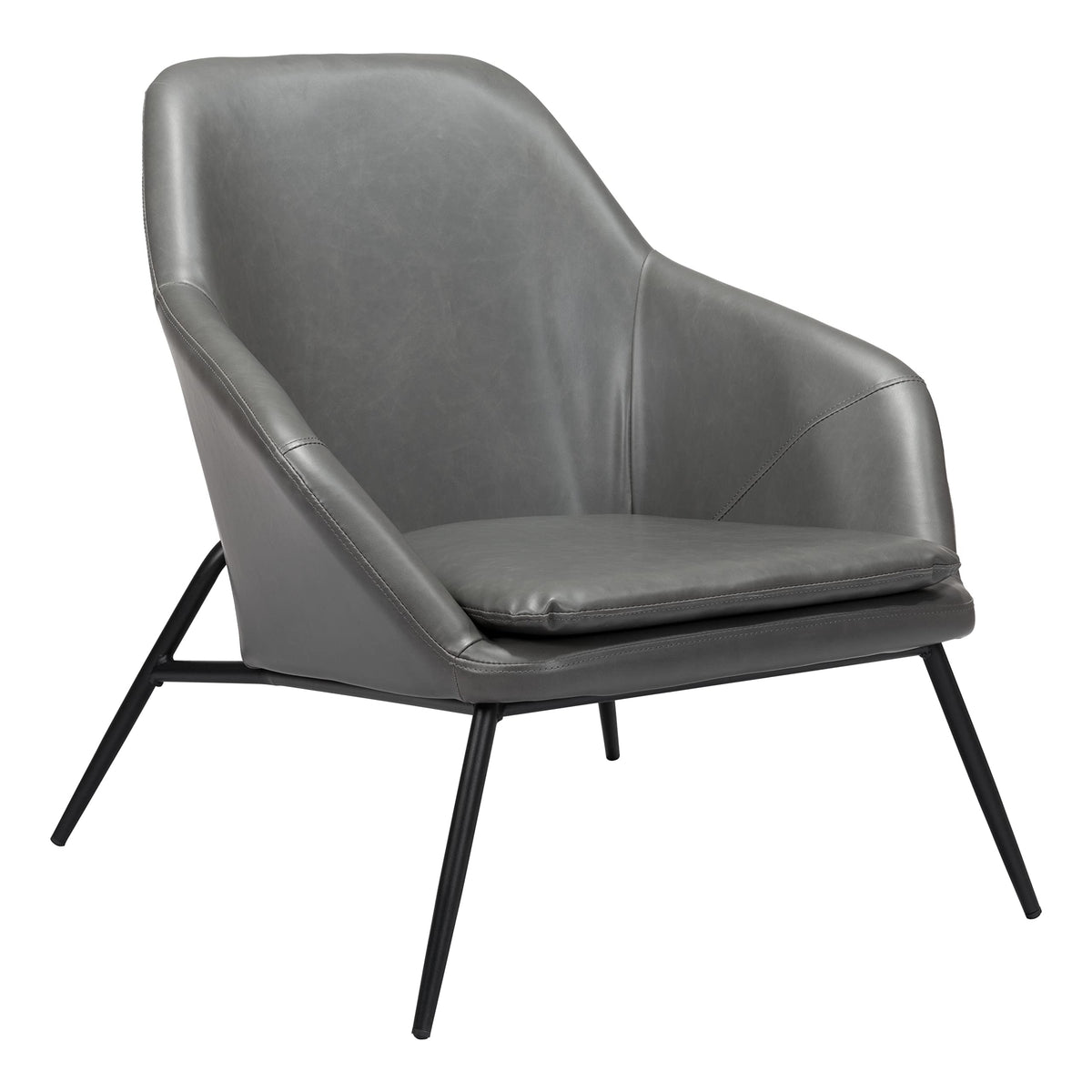 Zuo Manuel Accent Chair Gray