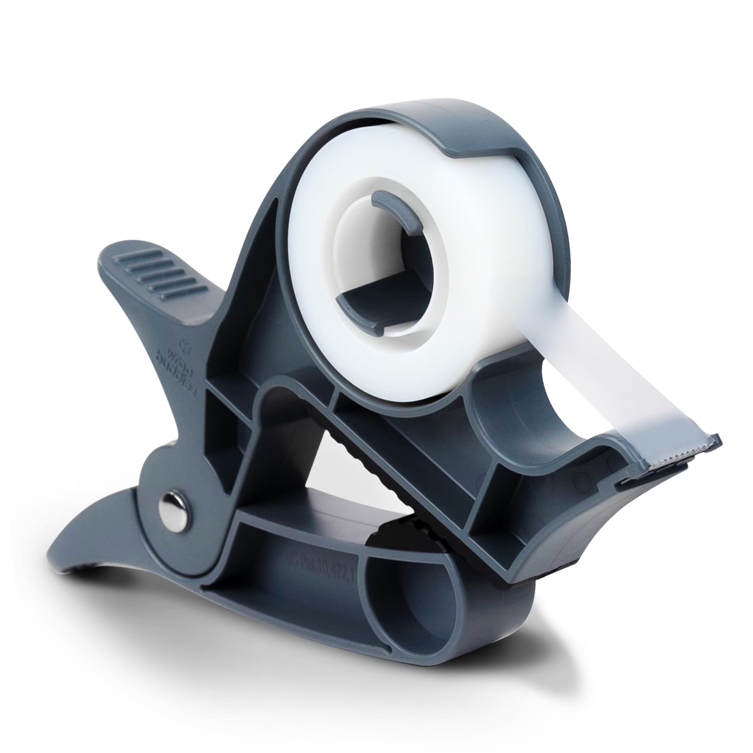 Wrap Buddies Tabletop Gift Wrapping Tool, 2 Clamps - Gift Wrap Clamp With Tape Dispenser For Easier Gift Wrapping This Holiday -