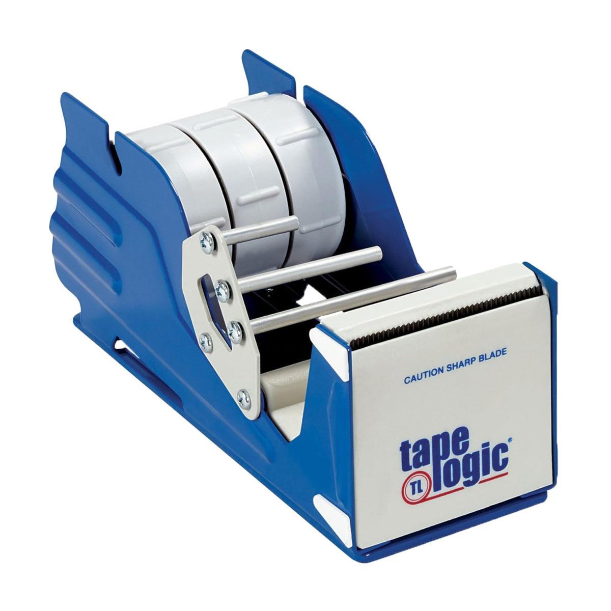 Tape Logic 3' Multi Roll Tape Dispenser - Heavy Duty Desk Or Table Top Tape Dispenser With Non-Skid Base For Home Or Office, Su
