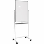 Vivo Mobile Dry Erase Board 24 X 36 Inches, Double Sided Magnetic Whiteboard, Rolling Stand With Aluminum Frame, Cart-Wb24A
