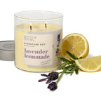 Signature Soy Lidded Lavender Lemonade Scented Candle
