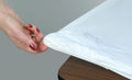 Kwik-Covers 8' Rectangle Plastic Table Covers 30' X 96', Bundle Of 5 (White)
