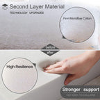 Maxyoyo Grey Pineapple Japanese Floor Futon Mattress, Tatami Floor Mat Portable Camping Mattress Kids Sleeping Pad Foldable Roll Up Floor Lounger Couch Bed Twin Size With Mattress Protector Cover