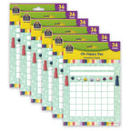 Teacher Created Resources Incentive Chart, 17-Inch X 22-Inch, Oh Happy Day, Pack Of 6 (Tcr9047-6)