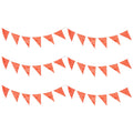 PRIYAKANT SAFAWALA Satin Cloth Plain Pataka/Banner Decoration Items For Party, Birthday And Special Shri Ram Jayanti And All Fes