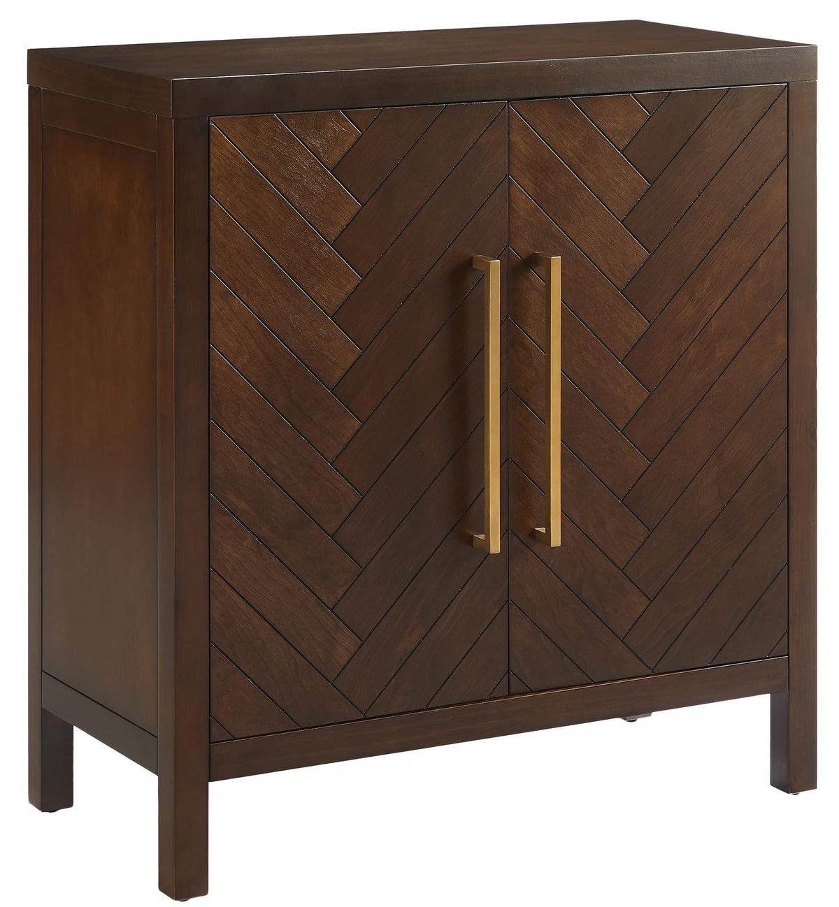 Crosley Furniture Darcy Darcy Accent Storage Cabinet, Bar, Buffet for Kitchen, Living Room, or Entryway, Dark Brown