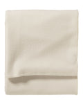 Pendleton Eco-Wise Wool Easy Care Queen Blanket, Ivory