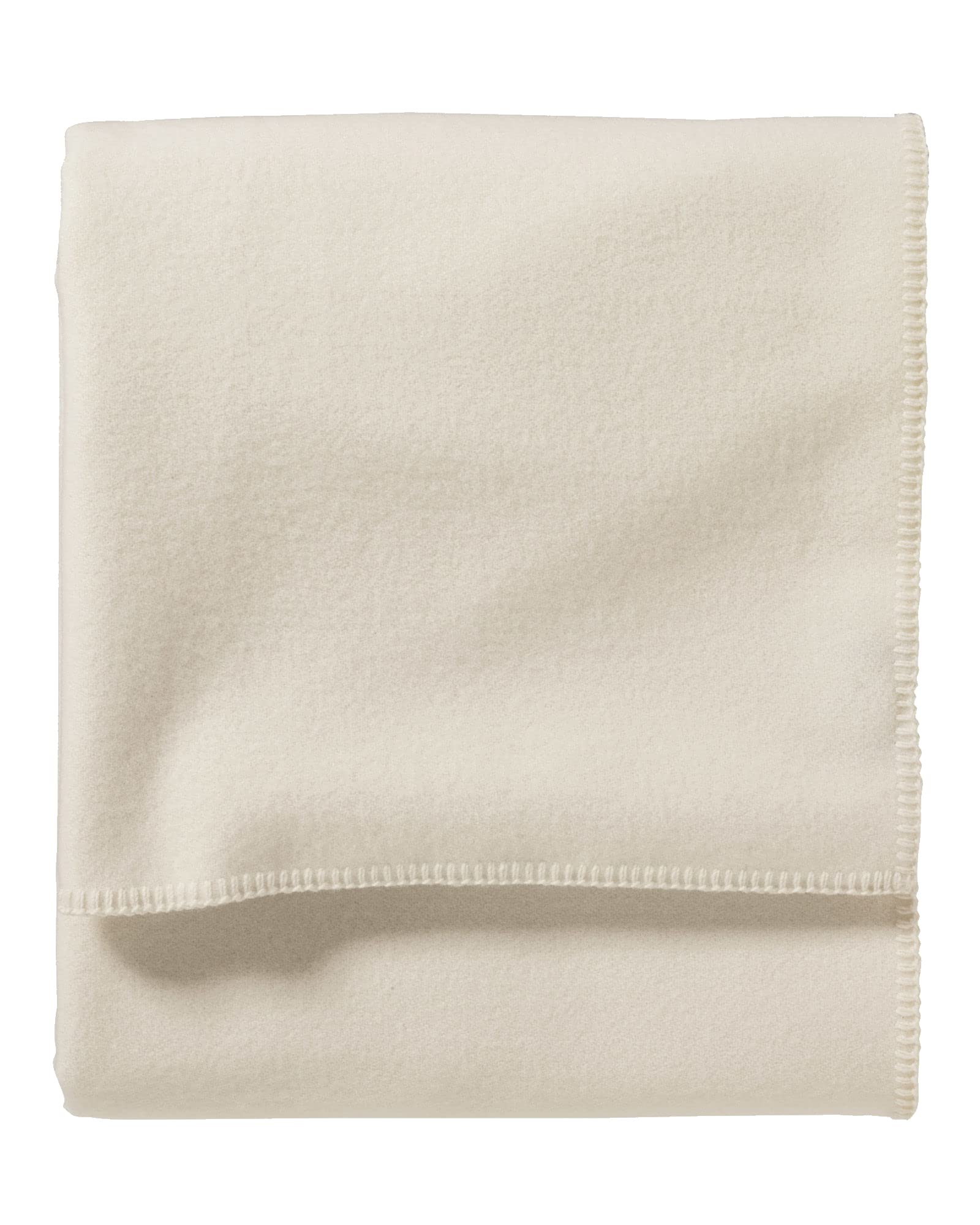 Pendleton Eco-Wise Easy Care Blanket (Twin, Ivory)