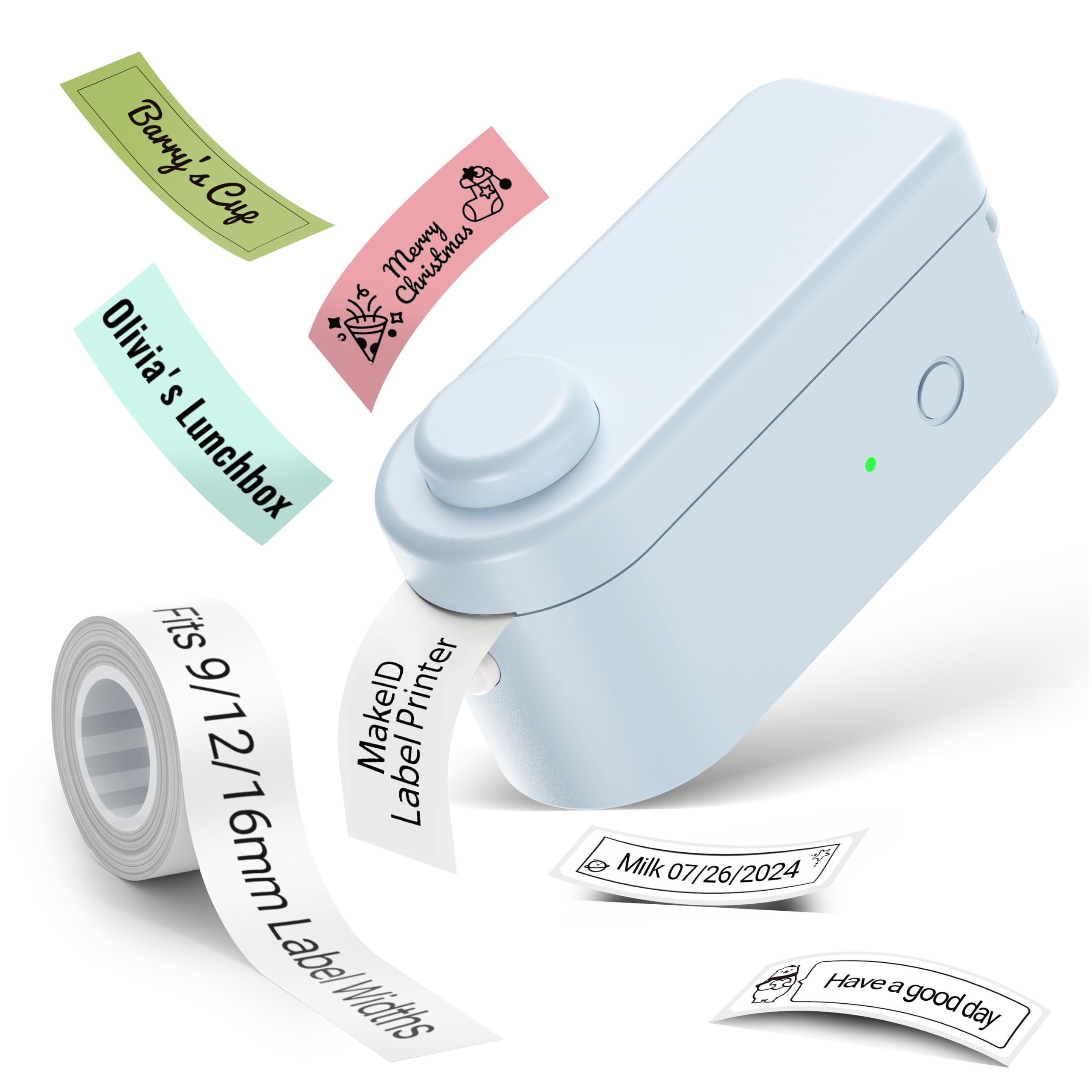 Makeid Label Makers, L1 Label Maker Machine, Portable Wireless Sticker Label Makers For Home, School, Office Use, Rechargeable T