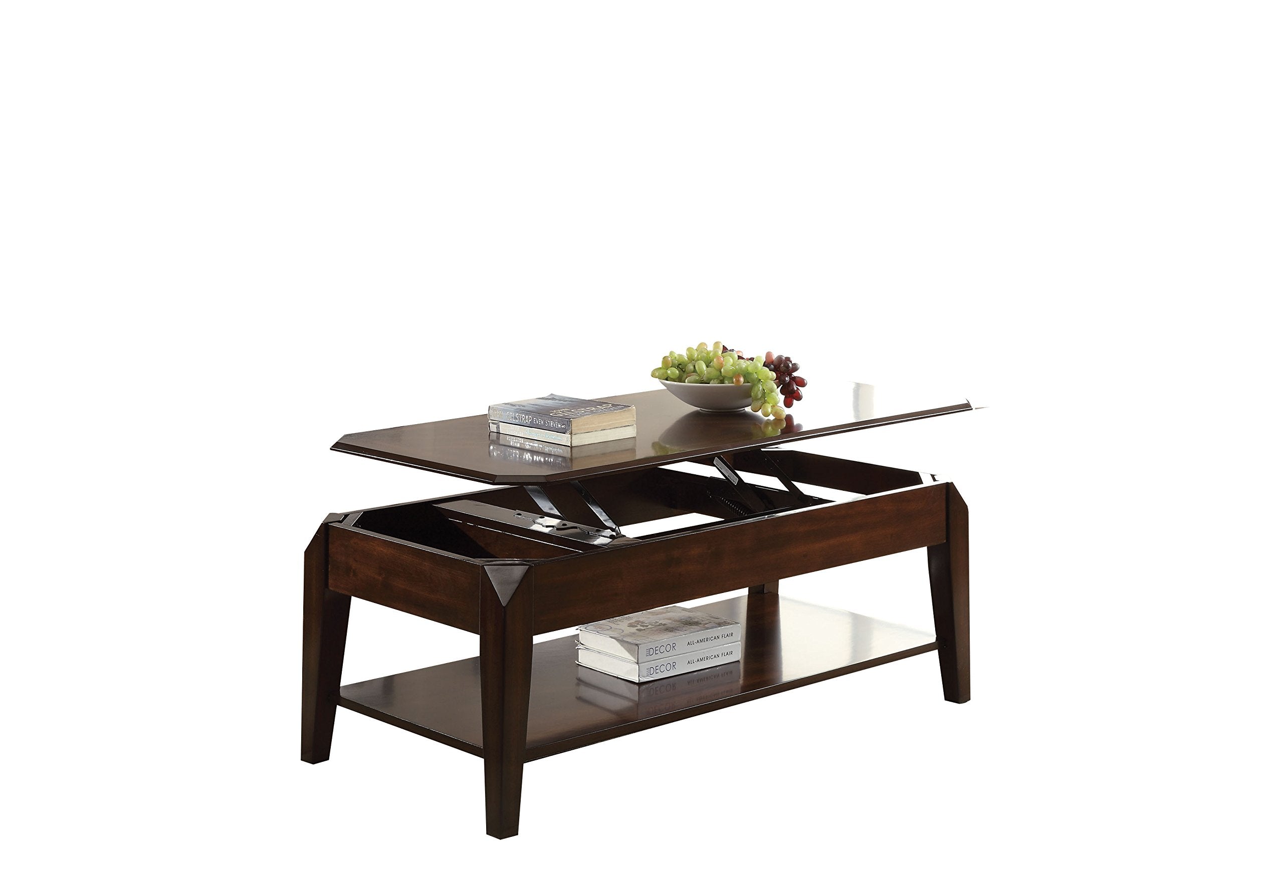 Acme Docila Lift Top Coffee Table In Walnut