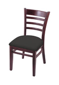 Holland Bar Stool Co. 3140 18 Chair with Dark Cherry Finish and Canter Iron Seat