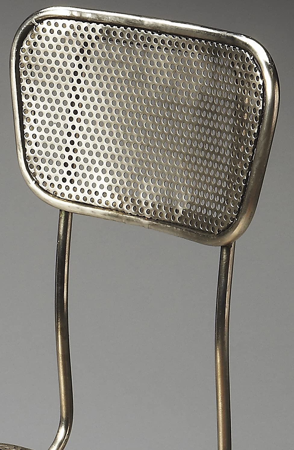 HomeRoots Gray Iron, Steel Industrial Cool Swivel Chair