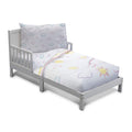 Delta Children Toddler Bedding Set | Girls 4 Piece Collection | Fitted Sheet, Flat Top Sheet W/Elastic Bottom, Fitted Comforter