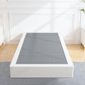 Aldrich Box Springs Twin 9 Inch, Heavy Duty Metal Frame Mattress Foundation With Easy Clean Cover, Noise Free, Easy Assembly