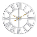 Sorbus Large Wall Clock for Living Room Decor - 24 inch Big Wall Clock Decorative - Battery Operated - Roman Numeral Analog Larg