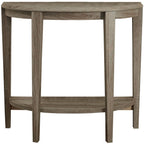 Monarch Specialties Accent Table 36" L - Dark Taupe Hall Console