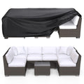 Brosyda Patio Furniture Covers, Heavy Duty Outdoor Furniture Cover Waterproof, Sectional Sofa Set Covers Table And Chair Set Covers 108' L × 82' W × 28' H
