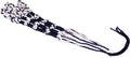 Holy Land Market Tangled Loops Tzitzits (Set of Four) White with Blue Thread - Tassels (with Longer Blue Messiah Thread)