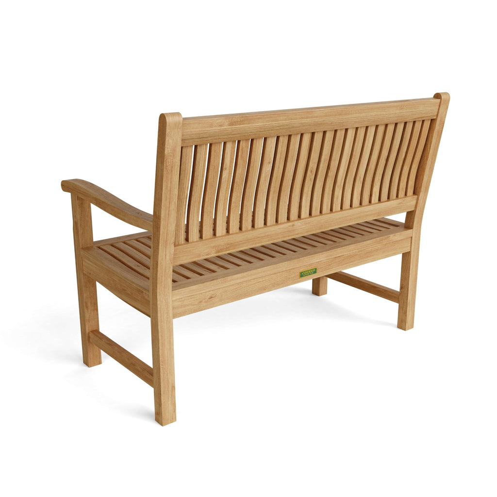 Anderson Teak BH-548 - No Cushion Del-Amo 2-Seater Bench