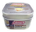 Coleman Scented Outdoor Citronella Candle with Wooden Crackle Wick, Smores Scent, 6 oz