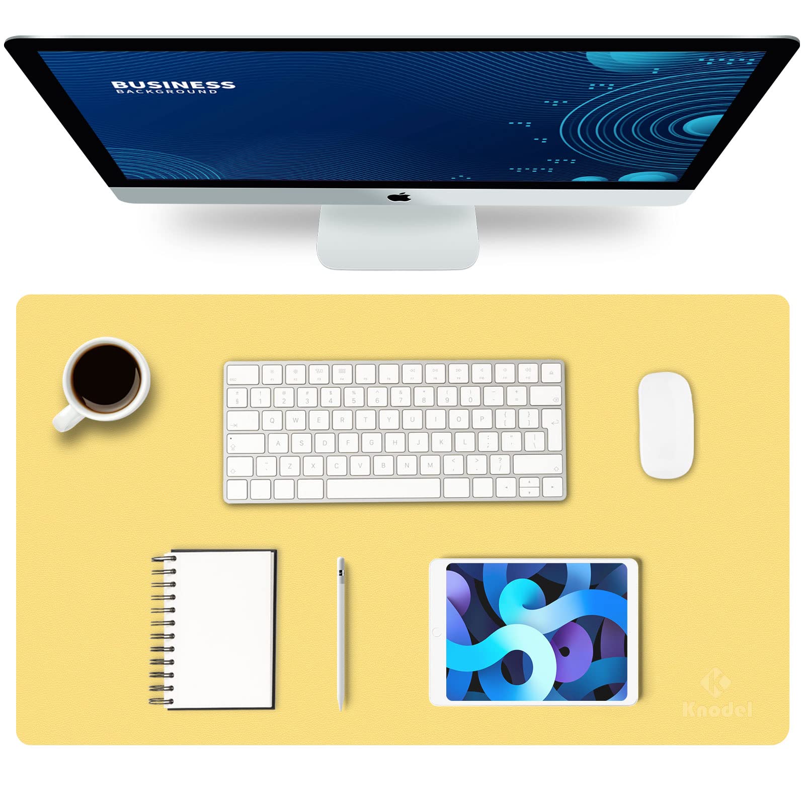 K Knodel Small Desk Mat, Office Desk Pad, Computer Desk Mat, Laptop Mat For Desk, Desk Protecor Mat, Desktop Mat, Desk Writing P