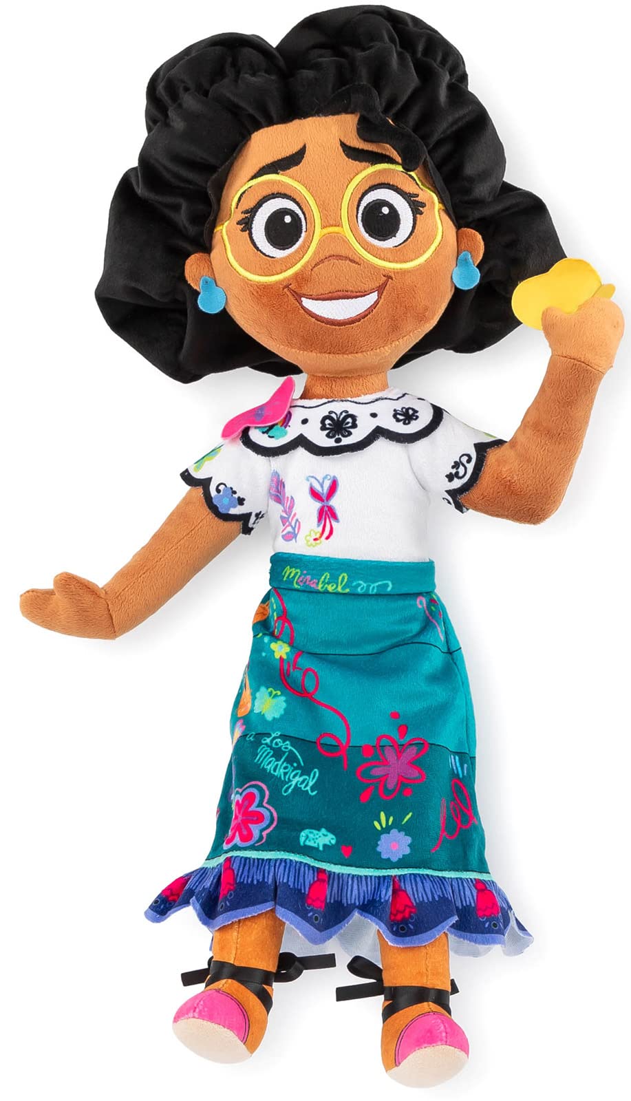 Encanto Mirabel Plush Stuffed Pillow Buddy - Super Soft Polyester Microfiber, 22 Inch (Official Disney Product)