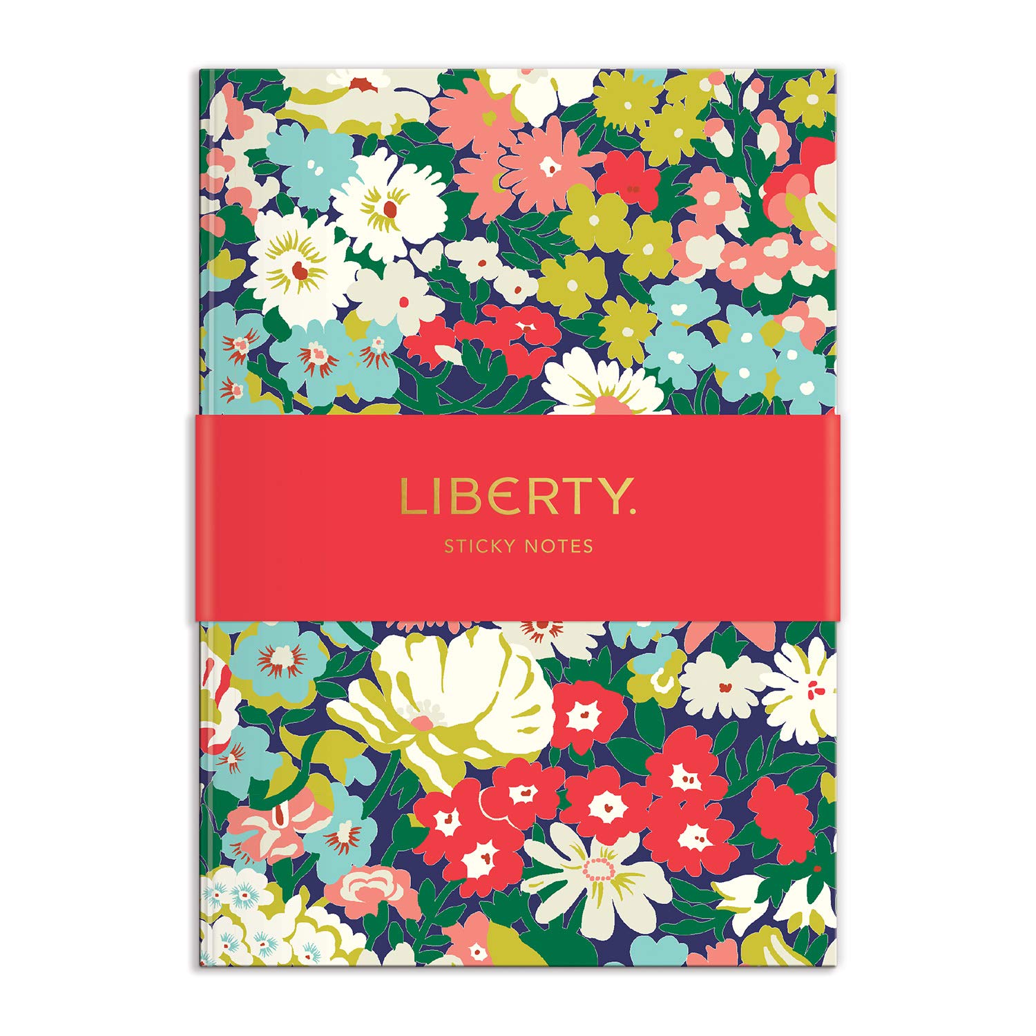 Liberty Floral Sticky Notes Hard Cover Book From Galison - Featuring The Iconic Floral Patterns From Liberty, Contains 7 Decorat