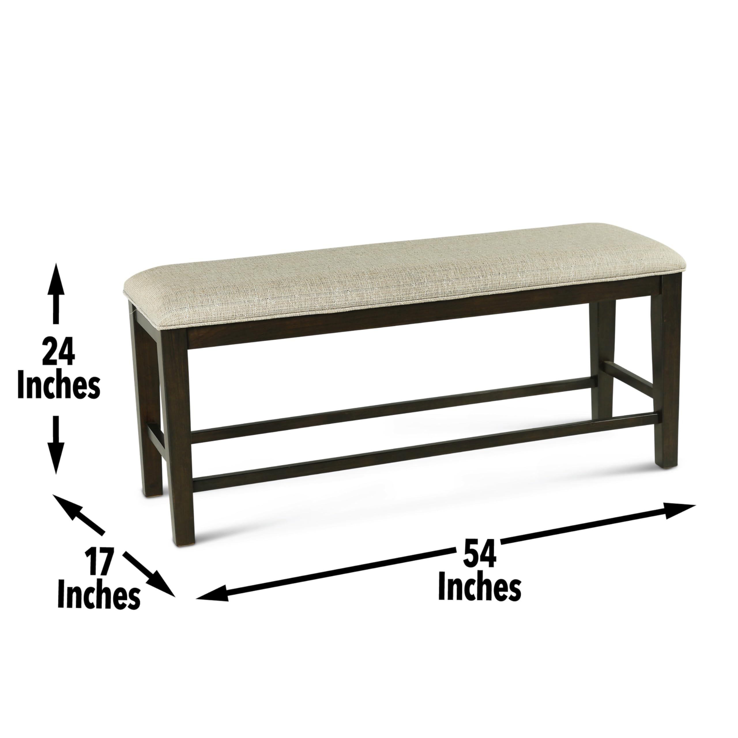 Steve Silver Co Halle Counter Bench