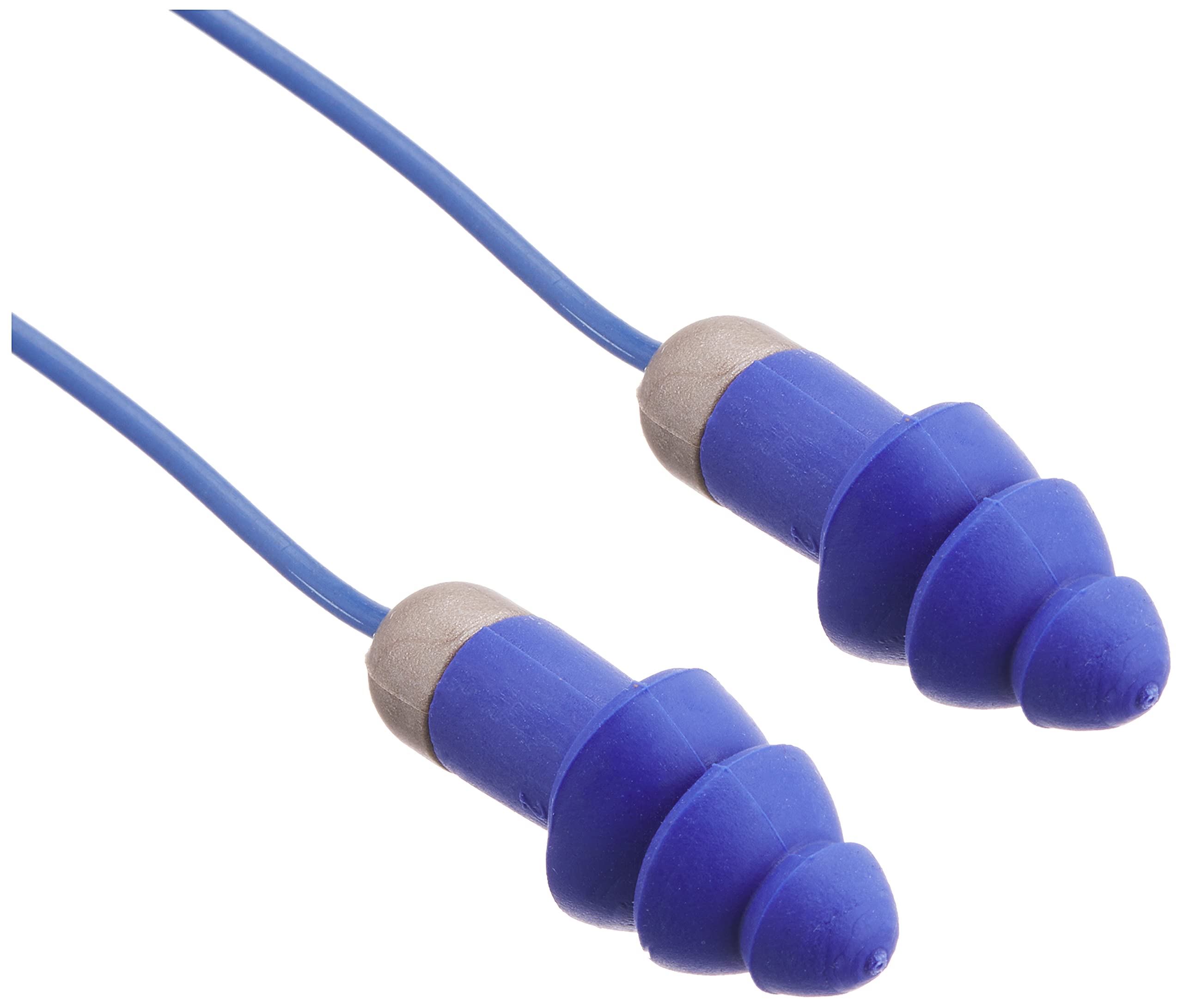 Moldex 507-6415 Rockets Reusable Earplugs, Tape, Metal Det With Cord, One Size (Pack Of 50)