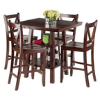 Winsome Orlando Dining, V Back, Walnut