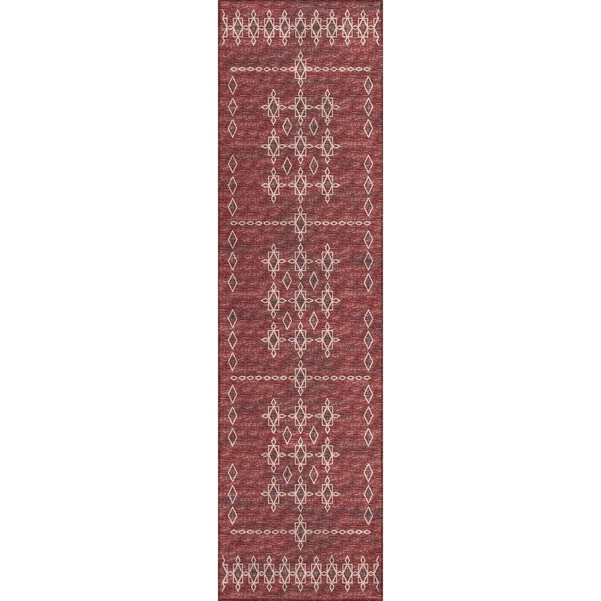 Sedona Sn3 Red Transitional Rug Runner 2' 3&quot; X 7 ' 6&quot;