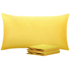 Ntbay King Pillowcase Set - 2 Pack Brushed Microfiber 20X36 Pillowcases - Soft, Wrinkle-Free, Fade-Resistant, Stain-Resistant, Y